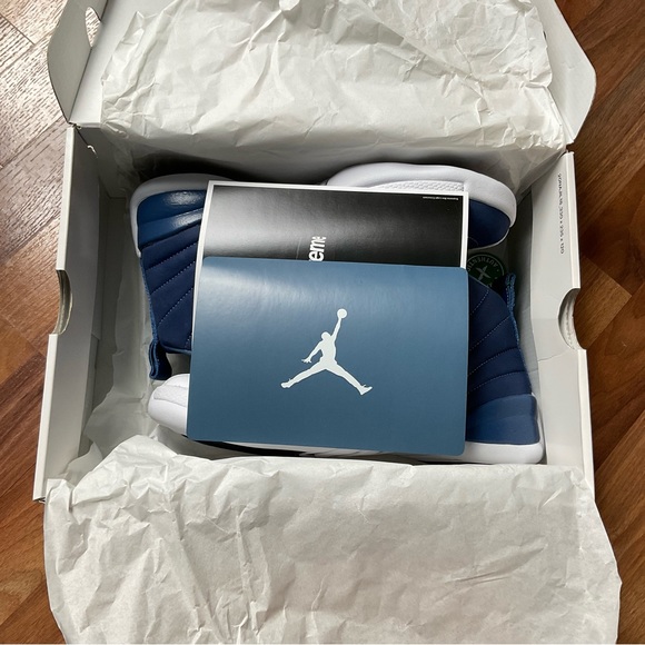 Jordan 12 Retro Indigo (stone blue/legend blue) - Picture 3 of 8